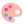 Artist Palette Emoji in Microsoft Style